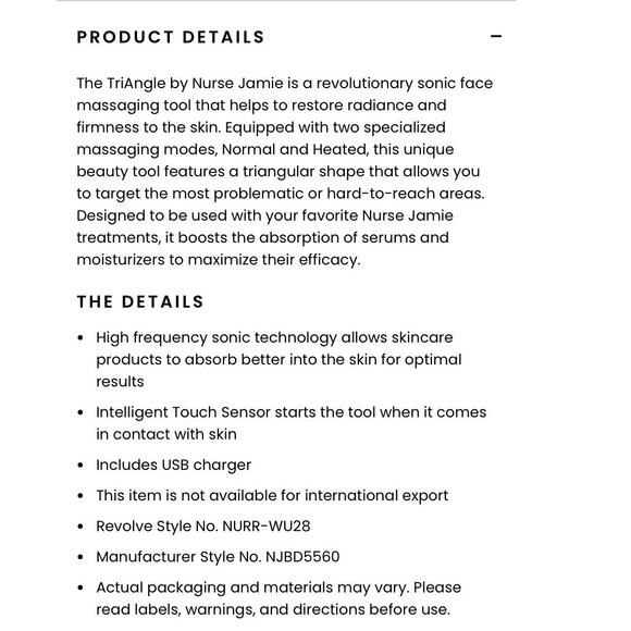 Nurse Jamie triangle massaging facial tool - Picture 6 of 8